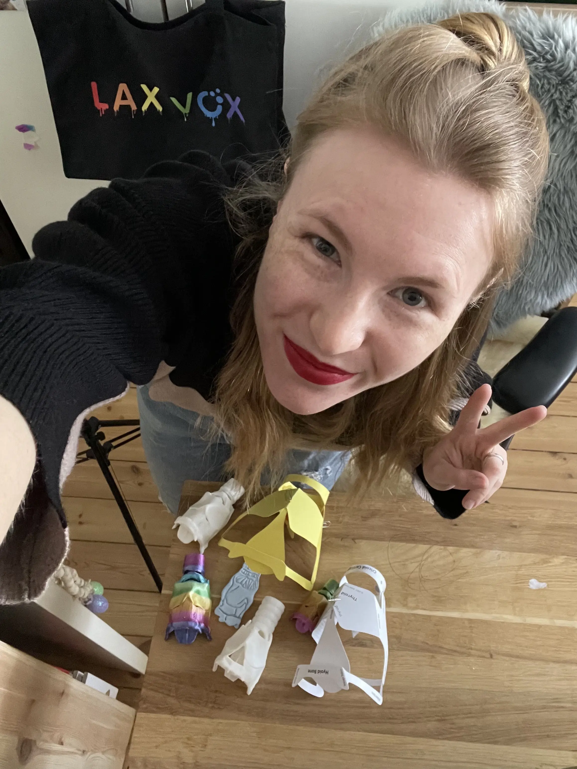 Verschiedene Larynx- / Kehlkopf-Modelle 